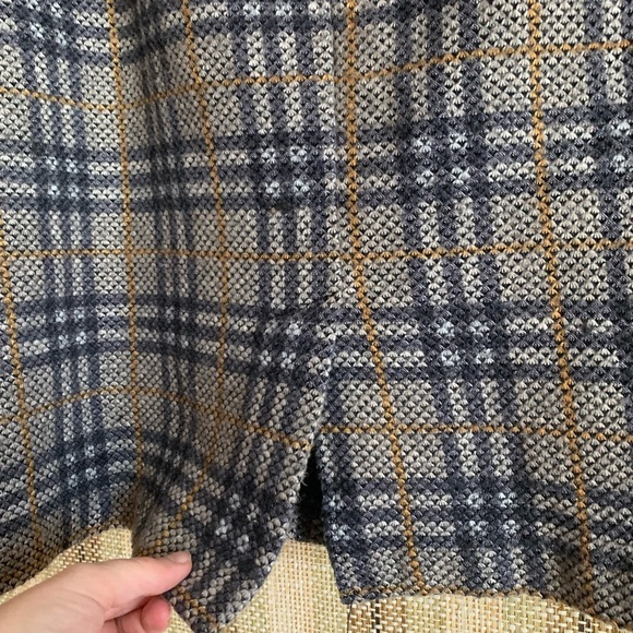 Carole Wren Knee Length Skirt Women Size XL Plaid Wrap Formal Casual - Picture 5 of 6